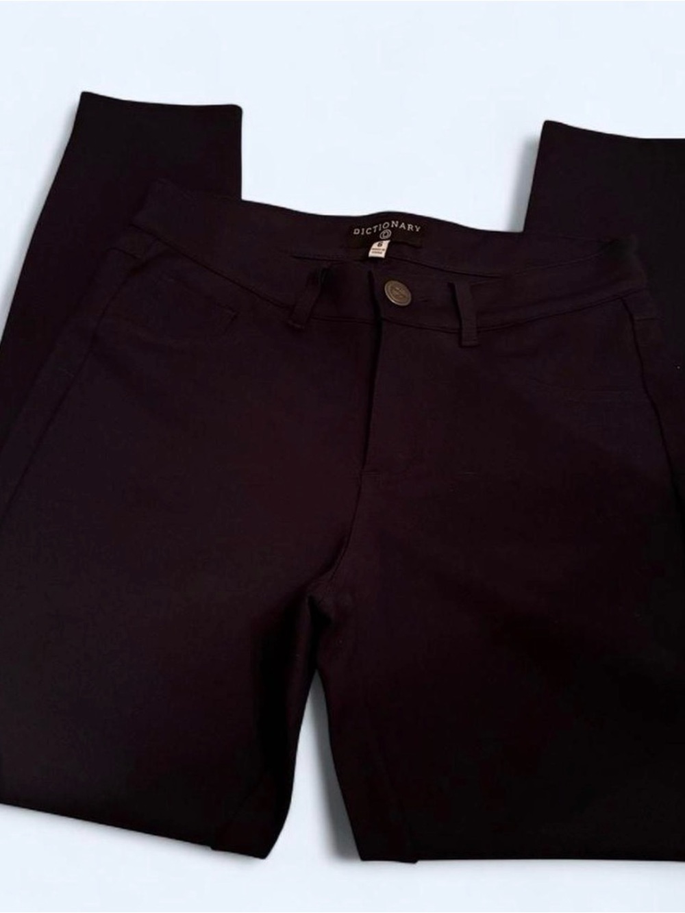 Dictionary Navy Women's Stretch Ponte Pants